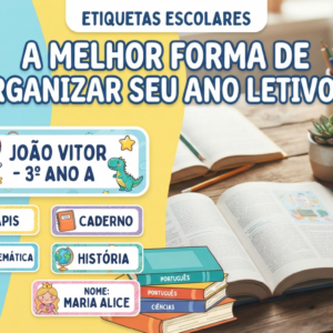 Etiquetas escolares em Natal Personalizadas – Retirada Local